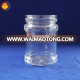 Food grade glass jar 222ml for jam with lids